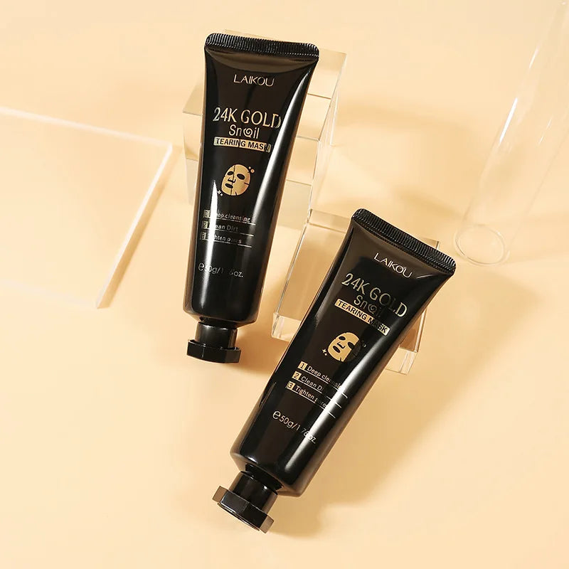 24K Gold Snail Active Collagen Facial Peeling Mask