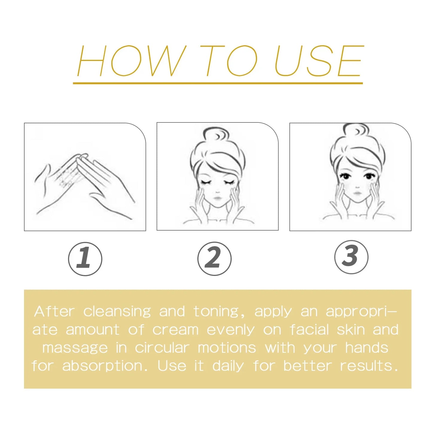 24k Gold Collagen Cream Wrinkle Removal