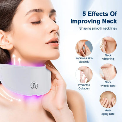 7 Colors Led Facial and Neck Therapy Mask